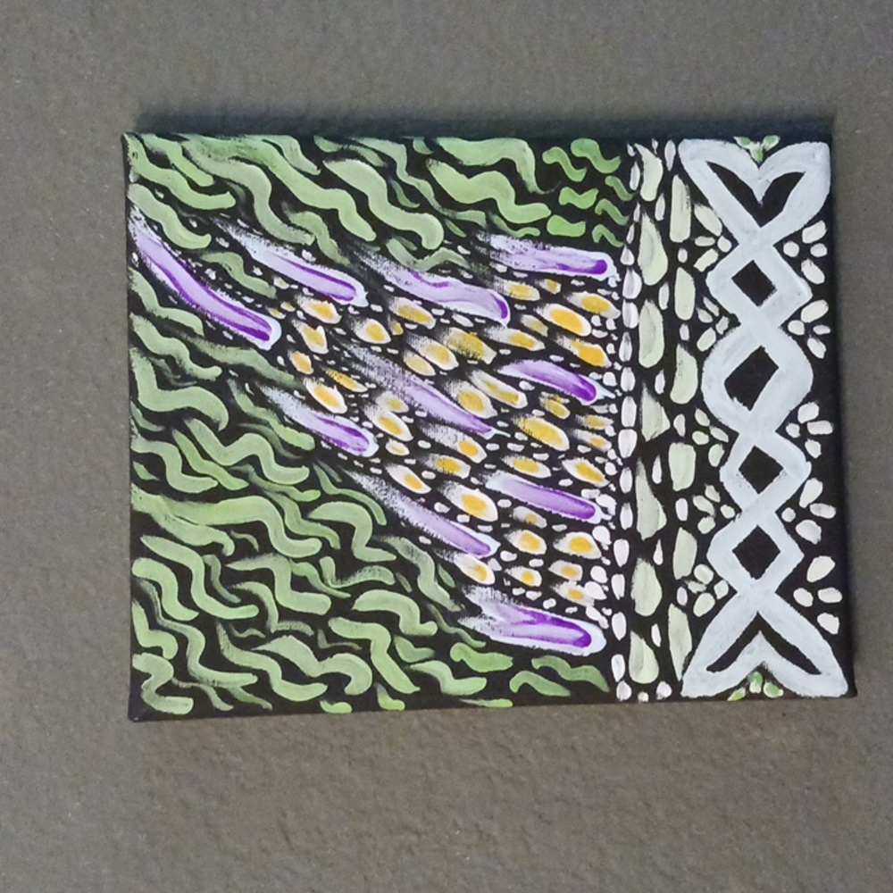 Abstract Handpainted Artwork - Picture 7 of 8